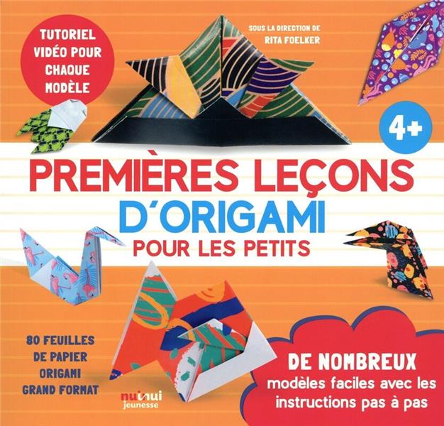 Premières leçons d'origami pour les petits - flash vidéo