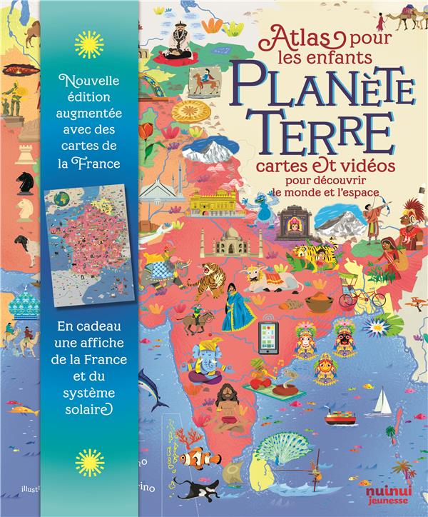 Planète Terre : atlas pour les enfants - flash vidéo