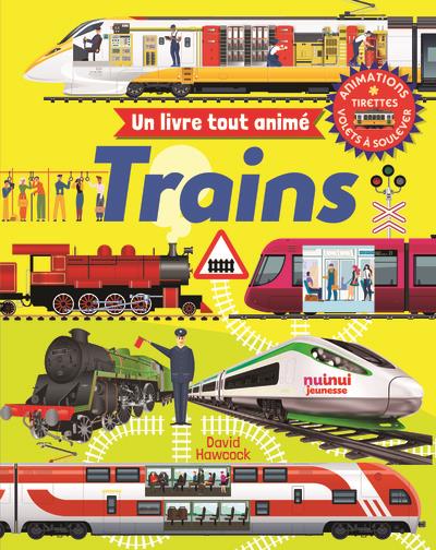 Un livre tout animé : trains - flash vidéo