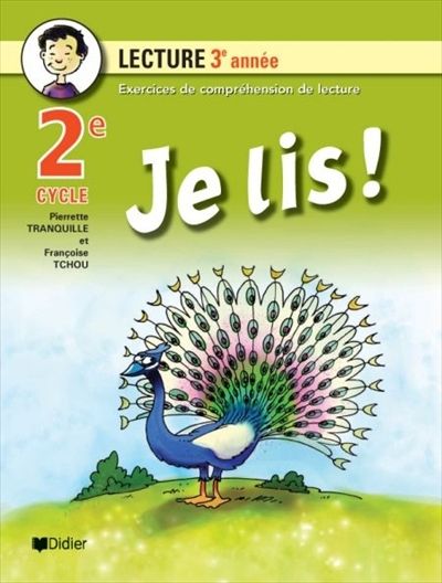 Je lis ; lecture ; 3ème année ; CE2