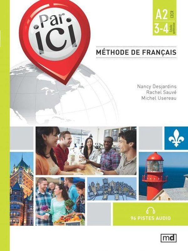 Par ici / methode de francais a2/ 3-4