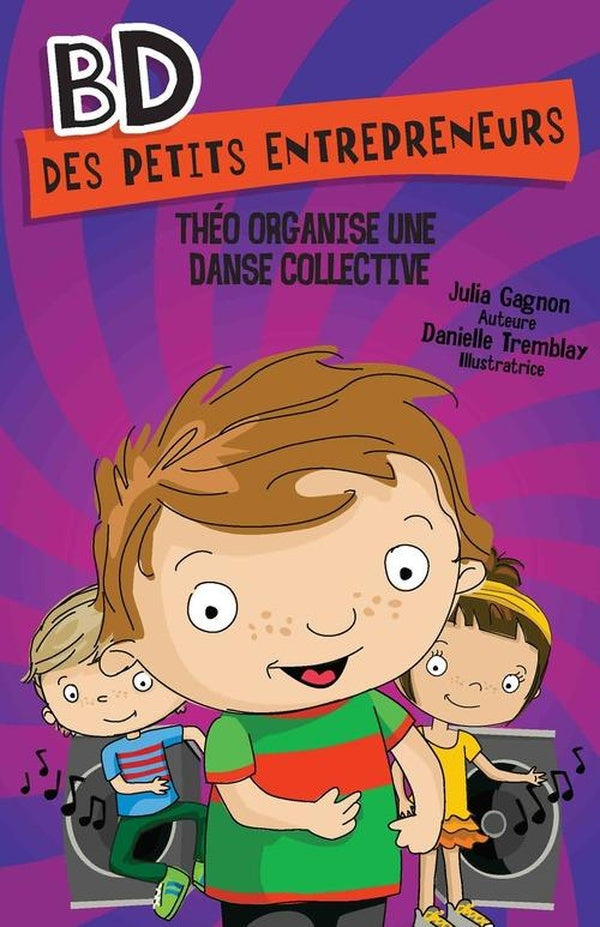 Theo organise une danse collective