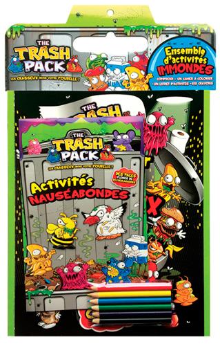 J'apprends à lire : the trash pack ; ensemble d'activités immondes