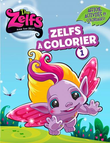 The Zelfs : à colorier Tome 1 - flash vidéo