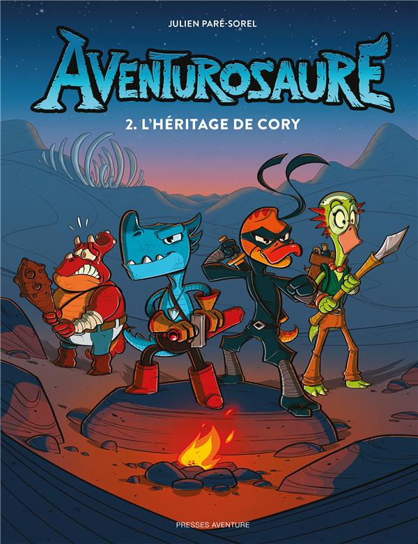 Aventurosaure Tome 2 : l'héritage de Cory