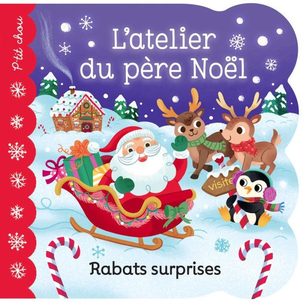 L'atelier du Père Noël ; rabats surprises