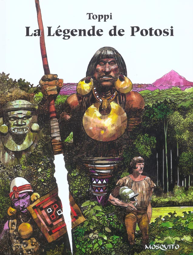Bande dessinee la legende de potosi