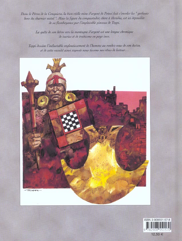 Bande dessinee la legende de potosi