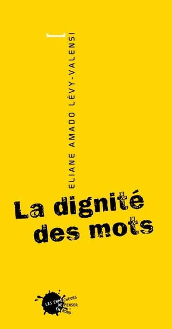 La dignite des mots