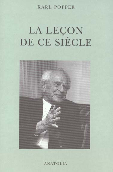 La lecon de ce siecle : entretien avec giancarlo bosetti - suivi de essais sur la liberte et l'etat