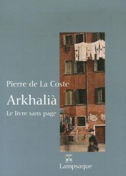 Arkhalià, le livre sans page