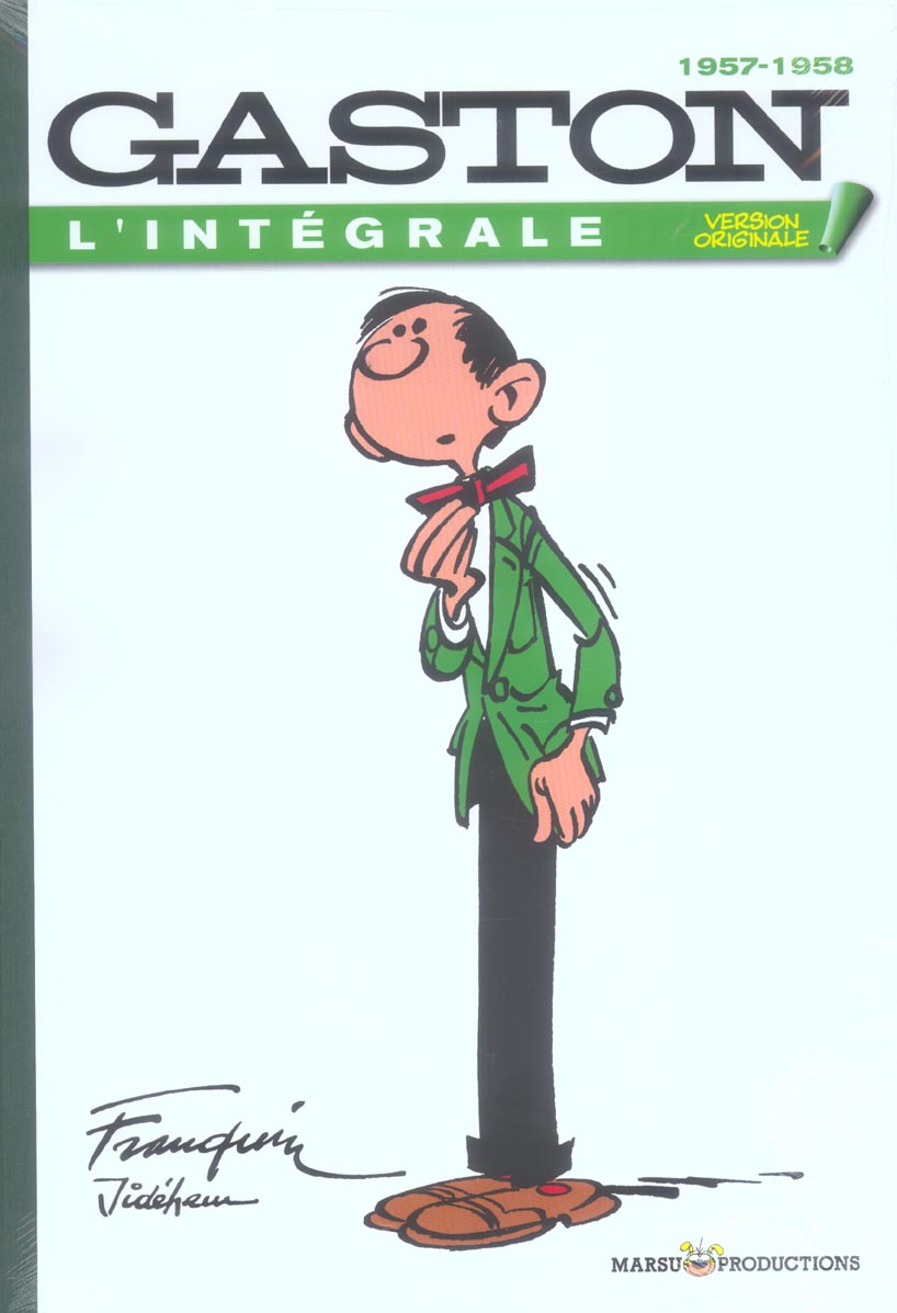 Gaston - version originale : Intégrale vol.1 : 1957-1958