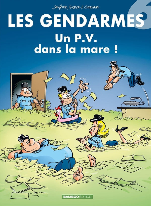 Les gendarmes Tome 6 : un P.V. dans la mare !