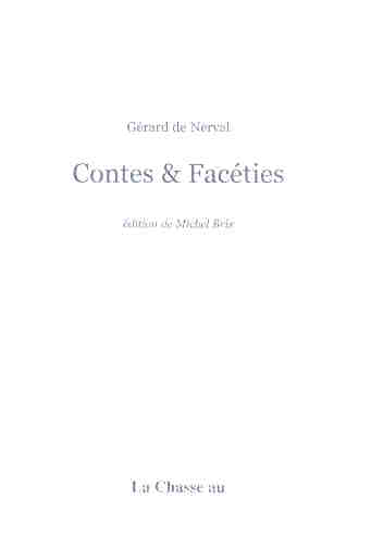 Contes et faceties
