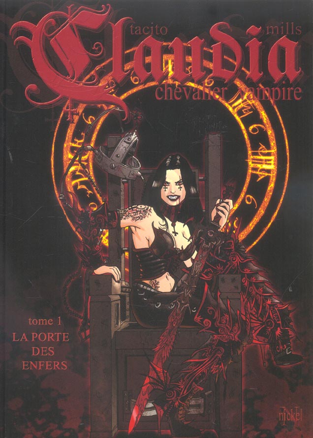 Claudia, chevalier vampire Tome 1 : la porte des enfers