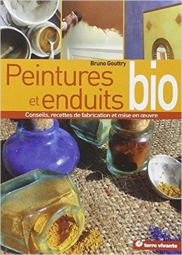 Peintures et enduits bio ; conseils, recettes de fabrication et mise en oeuvre