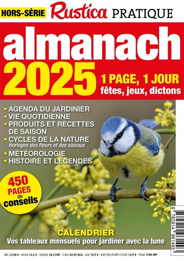 Almanach Rustica pratique (édition 2025) - flash vidéo