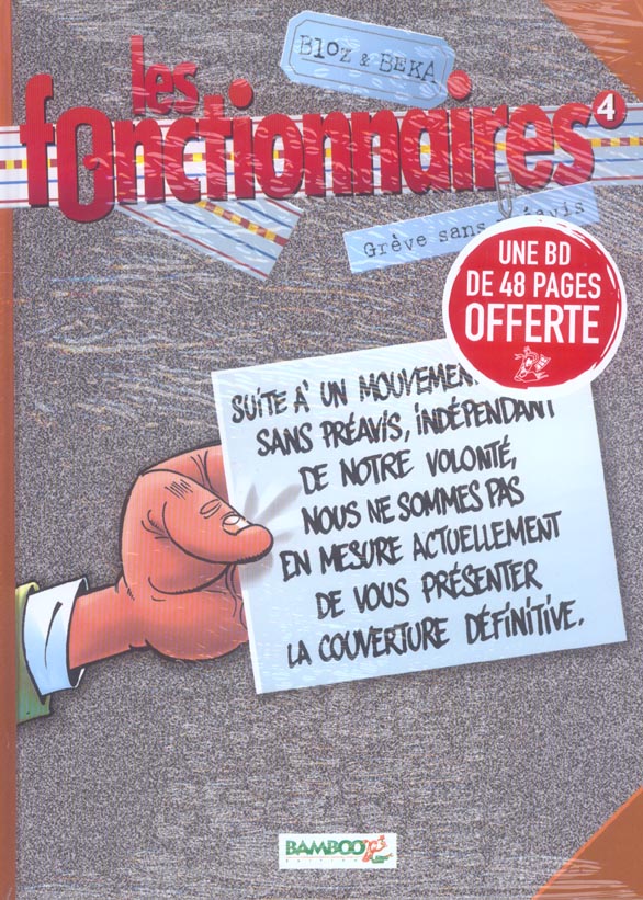 Les fonctionnaires Tome 4 : grève sans préavis