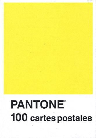 Boite de 100 cartes postales pantone - flash vidéo