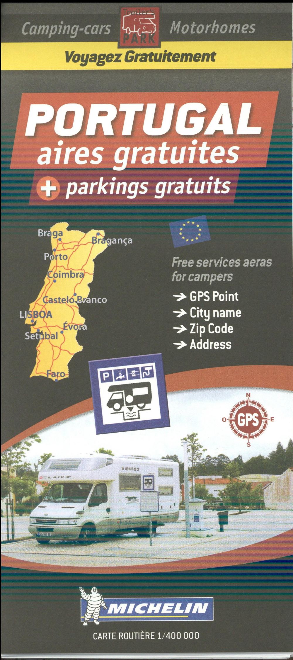 Portugal, aires gratuites, parkings gratuits - flash vidéo