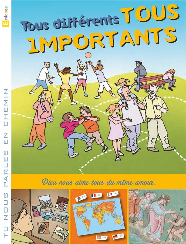 Tu nous parles en chemin - enfance - 5 - tous differents , tous importants !