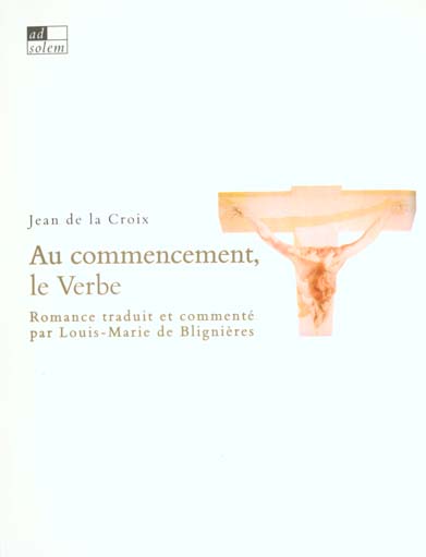 Au commencement le Verbe