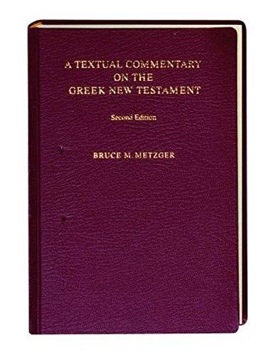 A textual commentary on the greek new testament - flash vidéo
