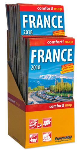 Pack 12+1 france 2018 1/1m1 (comfort !map, laminee)