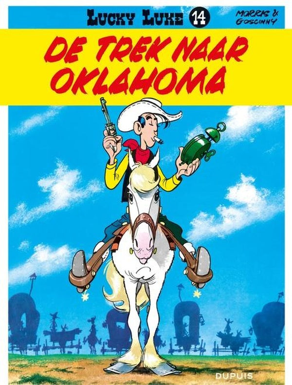 Lucky Luke Tome 14 : de trek naar Oklahoma