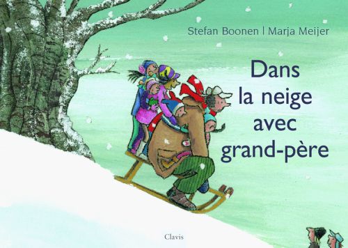 Dans la neige avec grand-père - flash vidéo