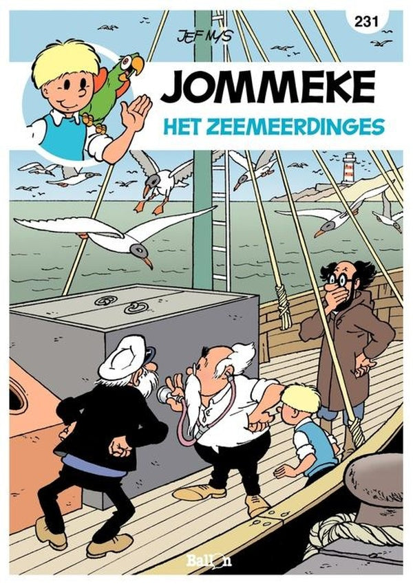 Jommeke strip t231 zeemeerdinges (het)