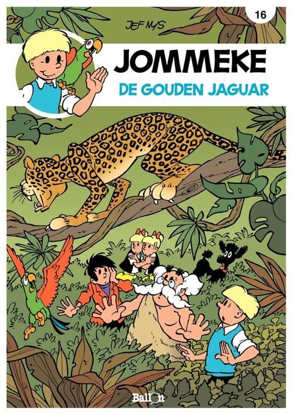 Jommeke strip t.16 de goude jaguar 016