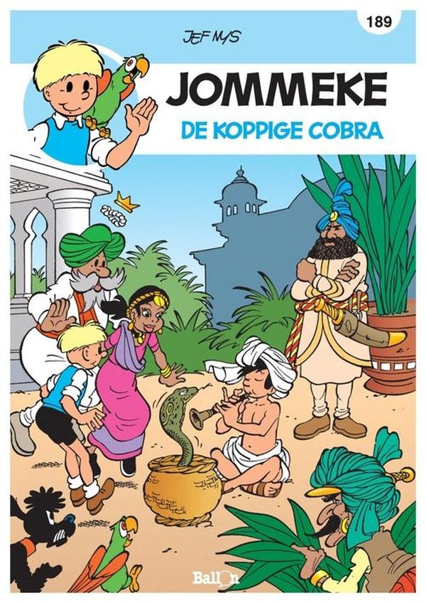 Jommeke strip t.189 de koppige cobra 189