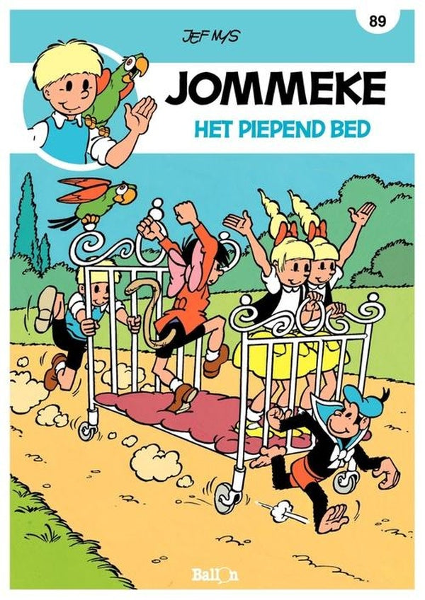 Jommeke strip t.89 het piepend bed 89