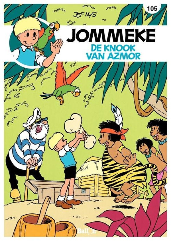 Jommeke strip t.105 de knook van azmor 105