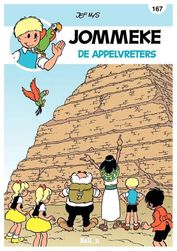 Jommeke strip t.167 de appelvreters 167