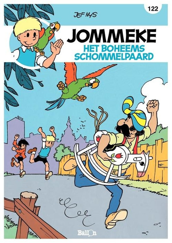 Jommeke strip t.122 het boheems schommelpaard 122