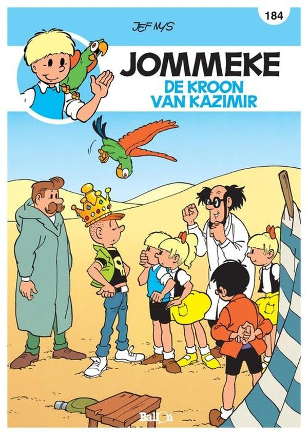 Jommeke strip t.184 de kroon van kazimir 184