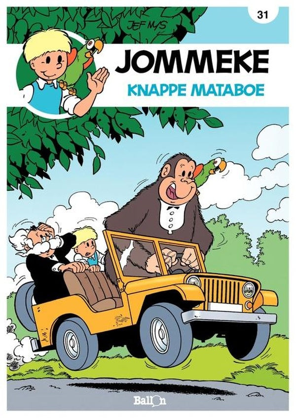 Jommeke strip t.31 knappe mataboe : 031