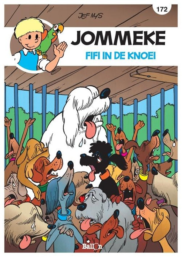 Jommeke strip t.172 fifi in de knoei : 172