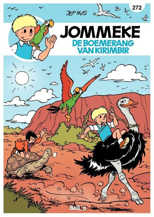 Jommeke strip t272 de boemerang van kirimbir 272