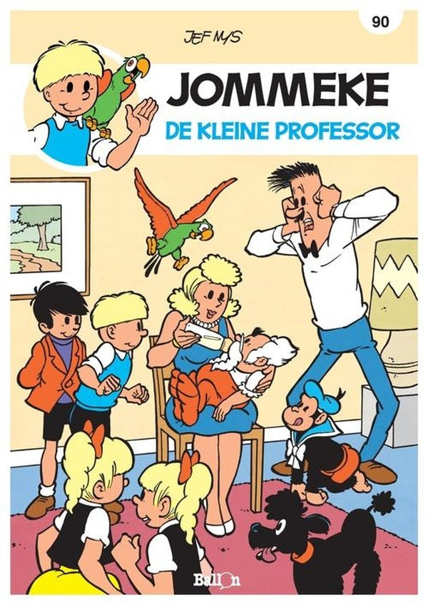 Jommeke strip t90 de kleine professor 90