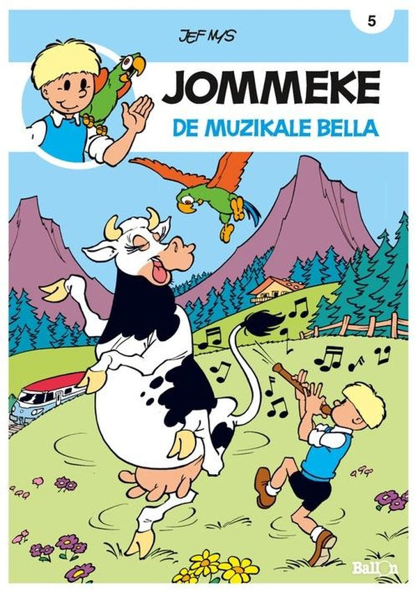 Jommeke strip t5 de muzicale bella 5