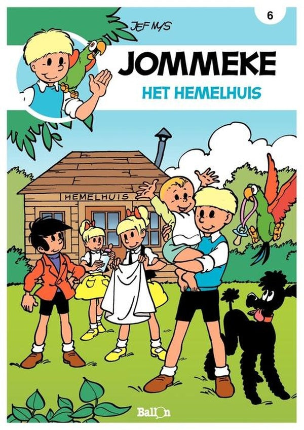 Jommeke strip t.6 het hemelhuis 6