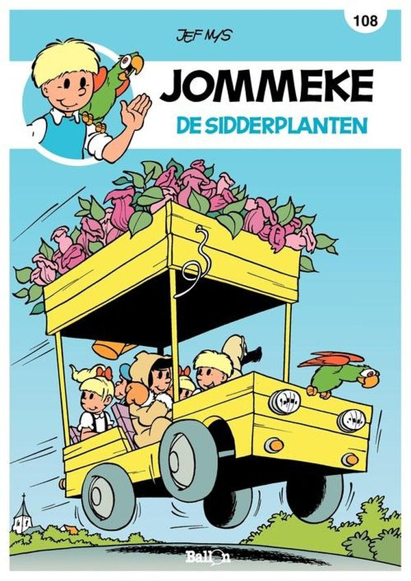 Jommeke strip t.108 de sidderplanten 108