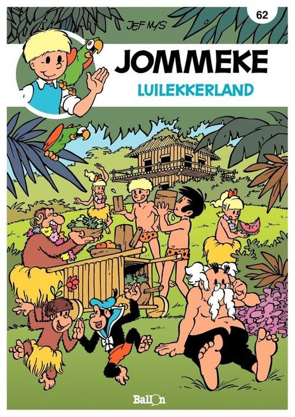 Jommeke strip t.62 luilekkerland 62