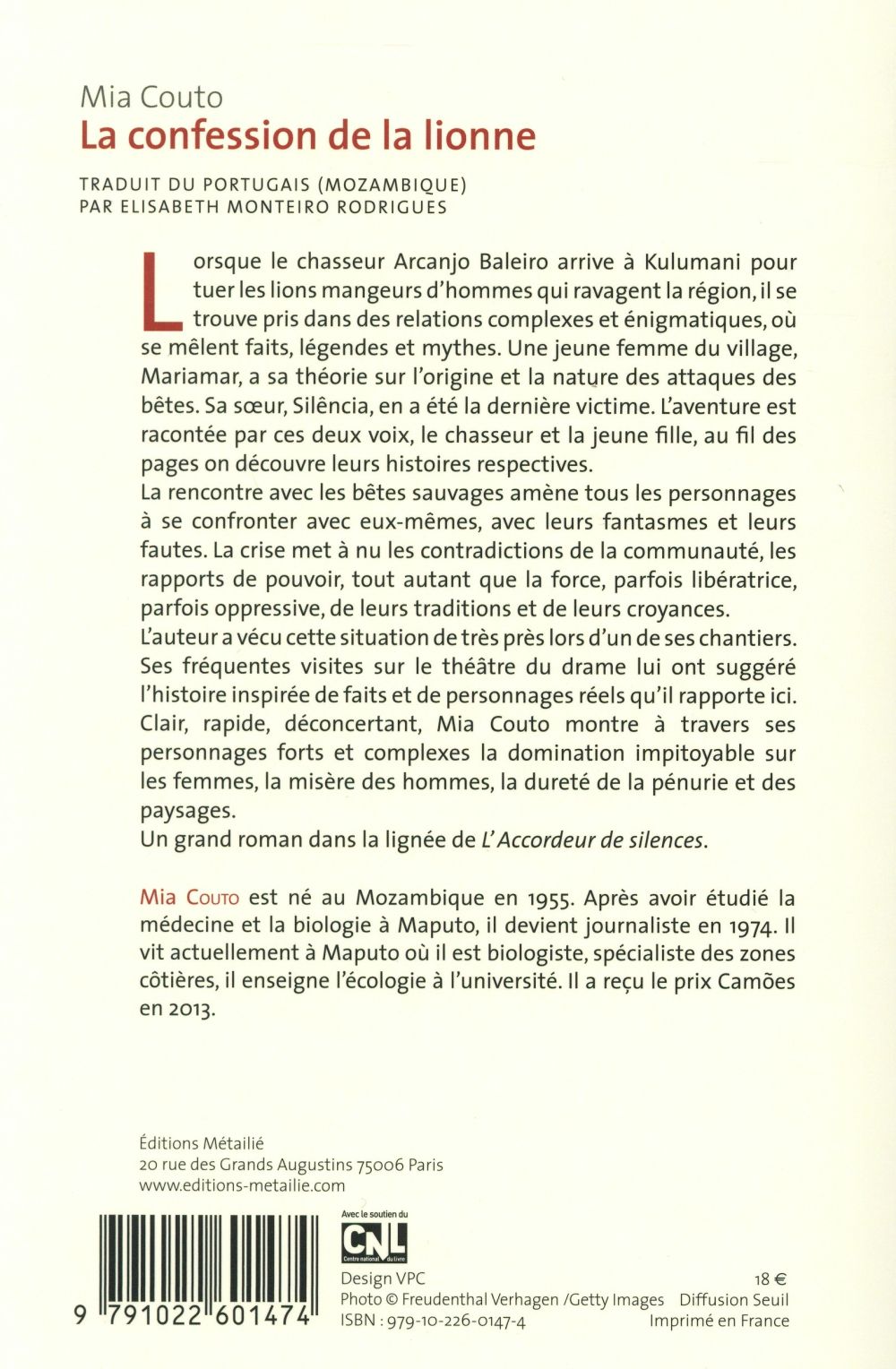 La confession de la lionne
