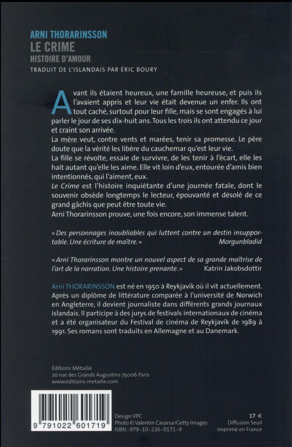 Le crime ; histoire d'amour