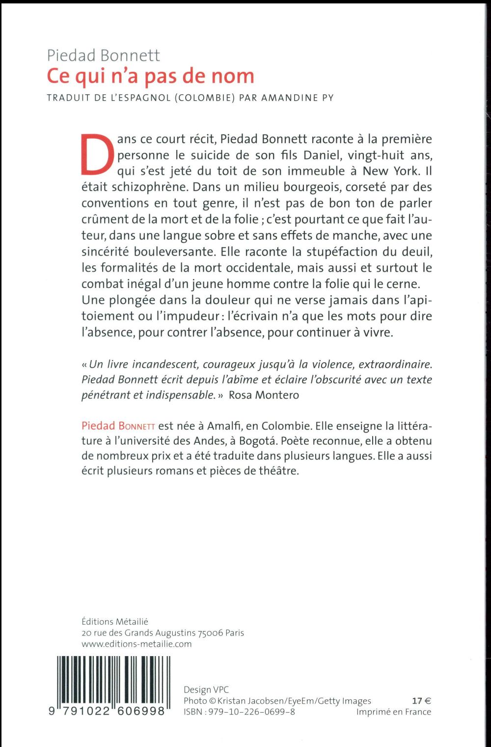 Ce qui n'a pas de nom