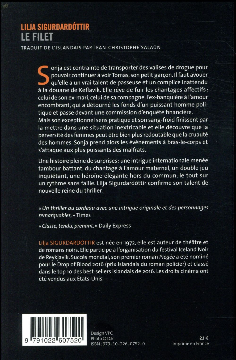 Reykjavík noir Tome 2 : Le Filet